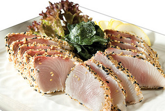 Ricciola al sesamo