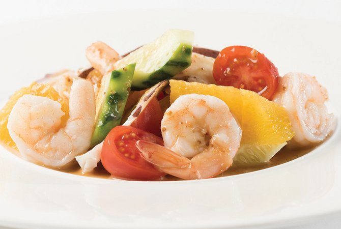 Ceviche salad